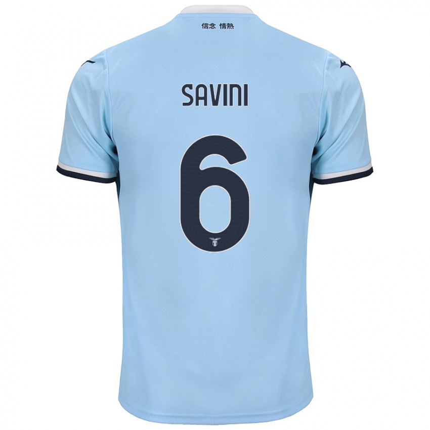 Homem Camisola Federica Savini #6 Azul Principal 2024/25 Camisa Brasil