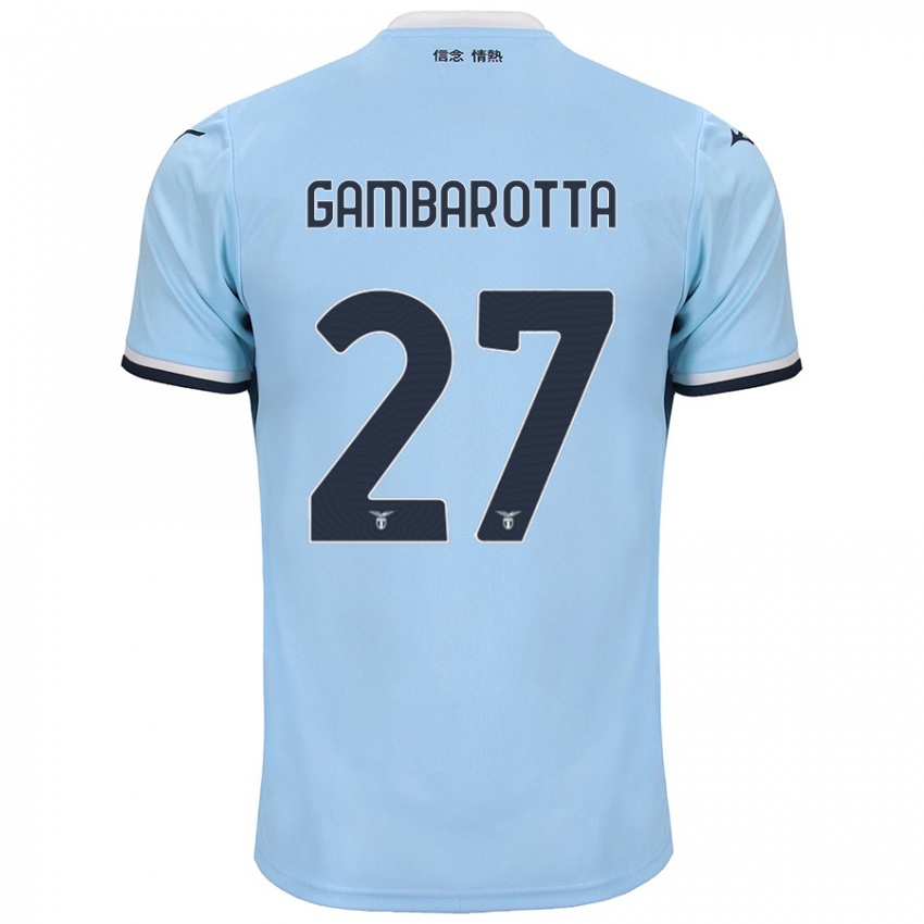 Homem Camisola Margot Gambarotta #27 Azul Principal 2024/25 Camisa Brasil