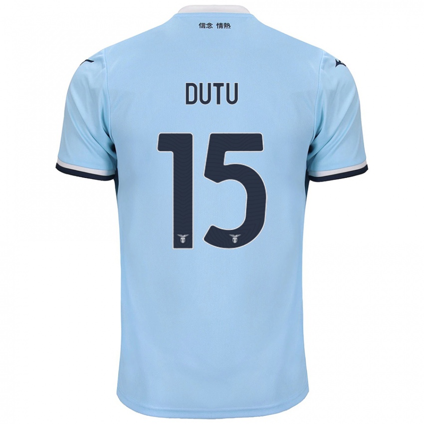 Homem Camisola Matteo Dutu #15 Azul Principal 2024/25 Camisa Brasil