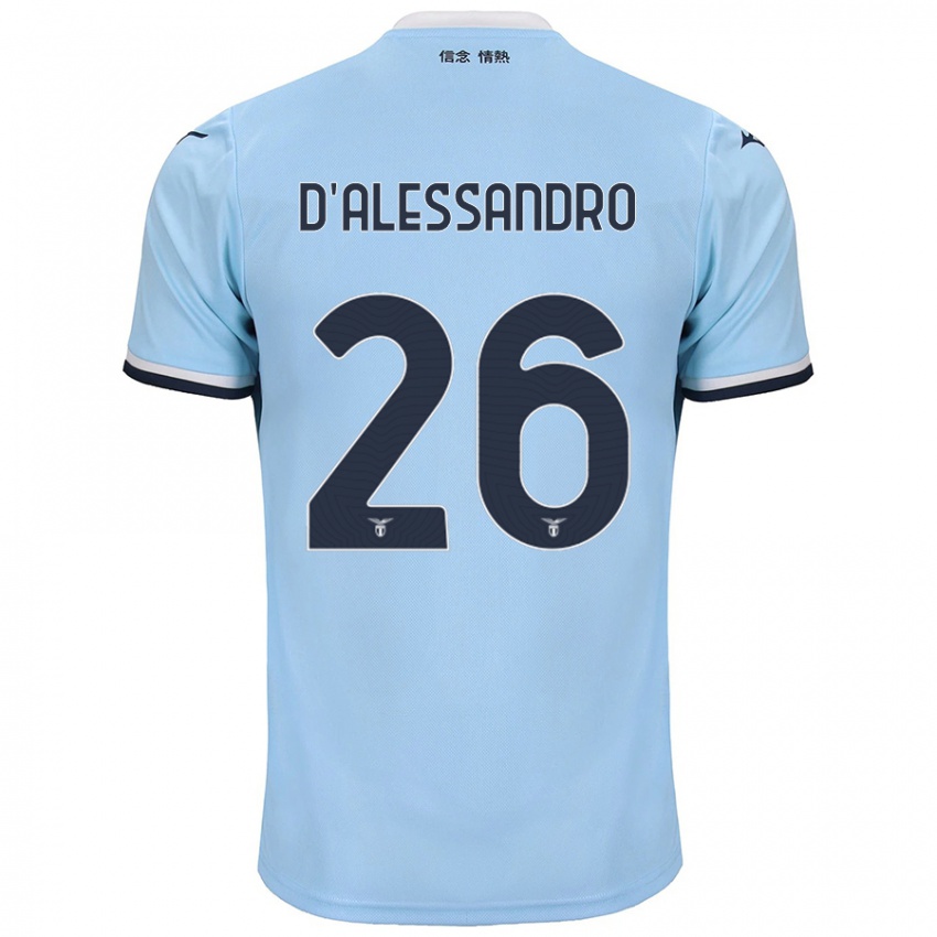 Homem Camisola Mattya D'alessandro #26 Azul Principal 2024/25 Camisa Brasil