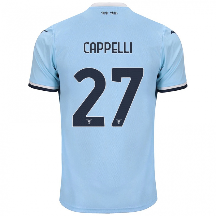 Homem Camisola Tommaso Cappelli #27 Azul Principal 2024/25 Camisa Brasil