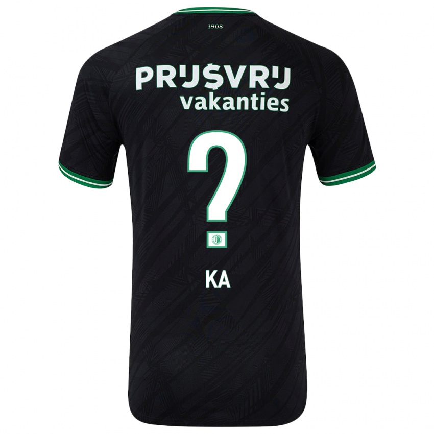 Homem Camisola Ismail Ka #0 Verde Preto Alternativa 2024/25 Camisa Brasil