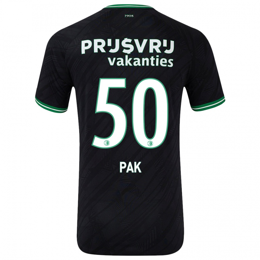 Homem Camisola Sam Pak #50 Verde Preto Alternativa 2024/25 Camisa Brasil