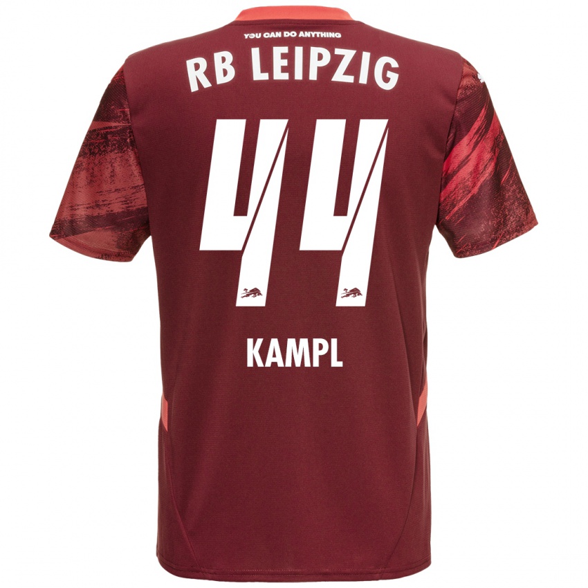 Homem Camisola Kevin Kampl #44 Borgonha Alternativa 2024/25 Camisa Brasil