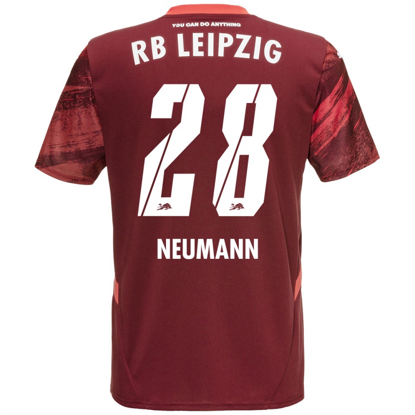 Homem Camisola Cenny Neumann #28 Borgonha Alternativa 2024/25 Camisa Brasil