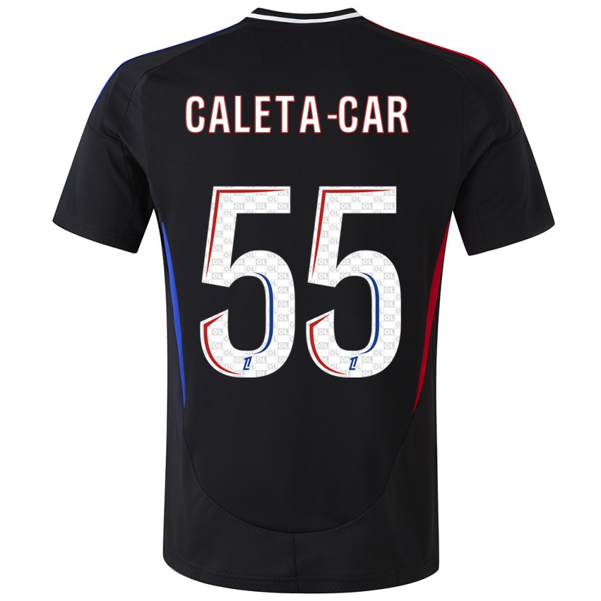 Homem Camisola Duje Caleta-Car #55 Preto Alternativa 2024/25 Camisa Brasil