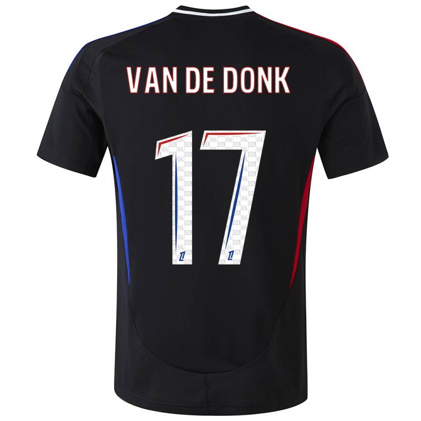 Homem Camisola Danielle Van De Donk #17 Preto Alternativa 2024/25 Camisa Brasil