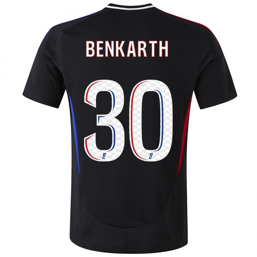 Homem Camisola Laura Benkarth #30 Preto Alternativa 2024/25 Camisa Brasil