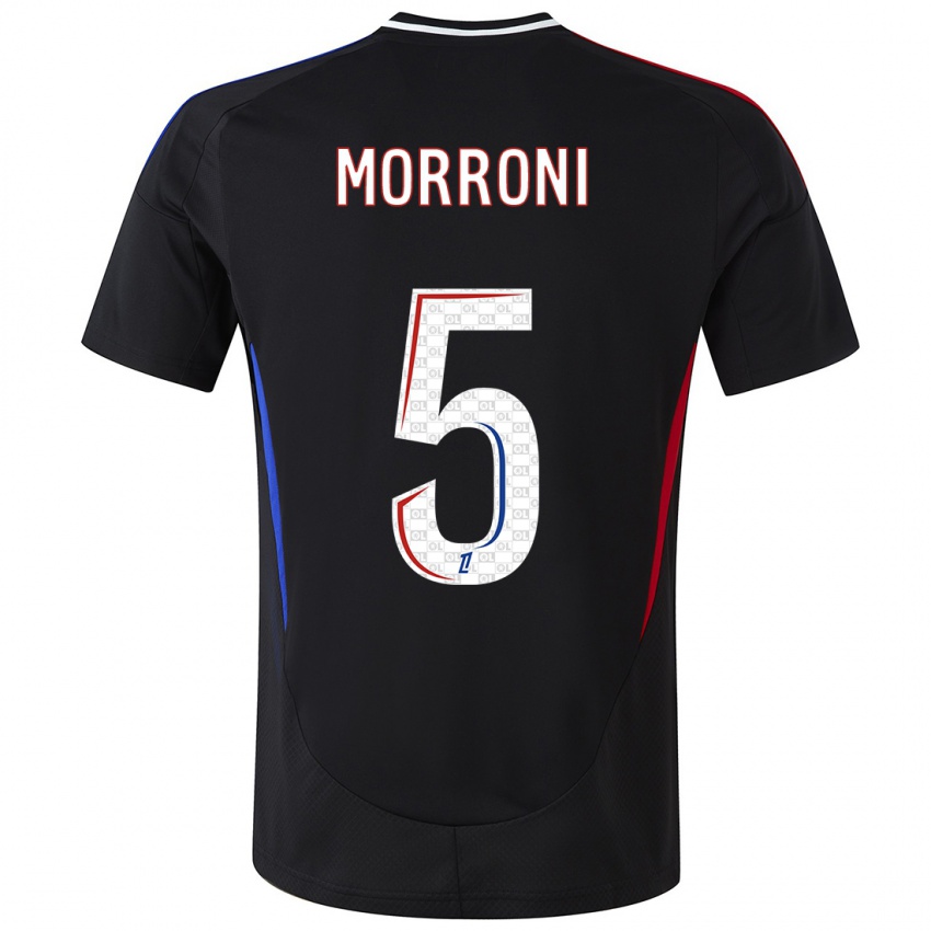 Homem Camisola Perle Morroni #5 Preto Alternativa 2024/25 Camisa Brasil