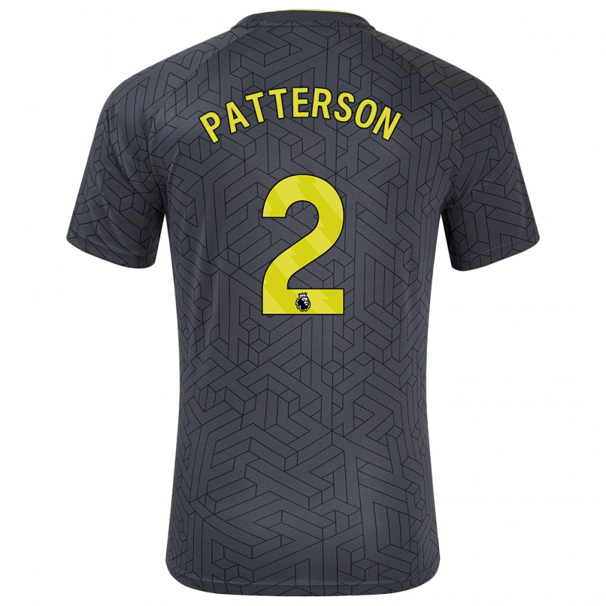 Homem Camisola Nathan Patterson #2 Amarelo Preto Alternativa 2024/25 Camisa Brasil