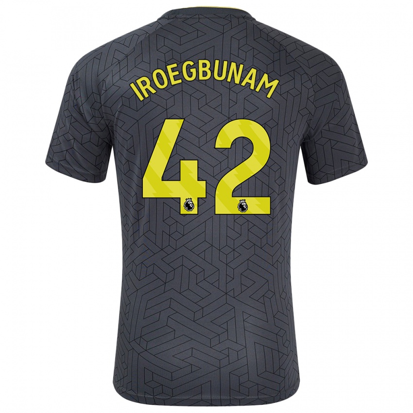 Homem Camisola Tim Iroegbunam #42 Amarelo Preto Alternativa 2024/25 Camisa Brasil