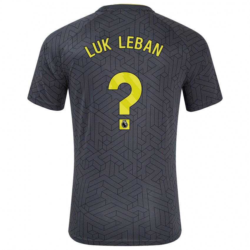 Homem Camisola Zan Luk Leban #0 Amarelo Preto Alternativa 2024/25 Camisa Brasil