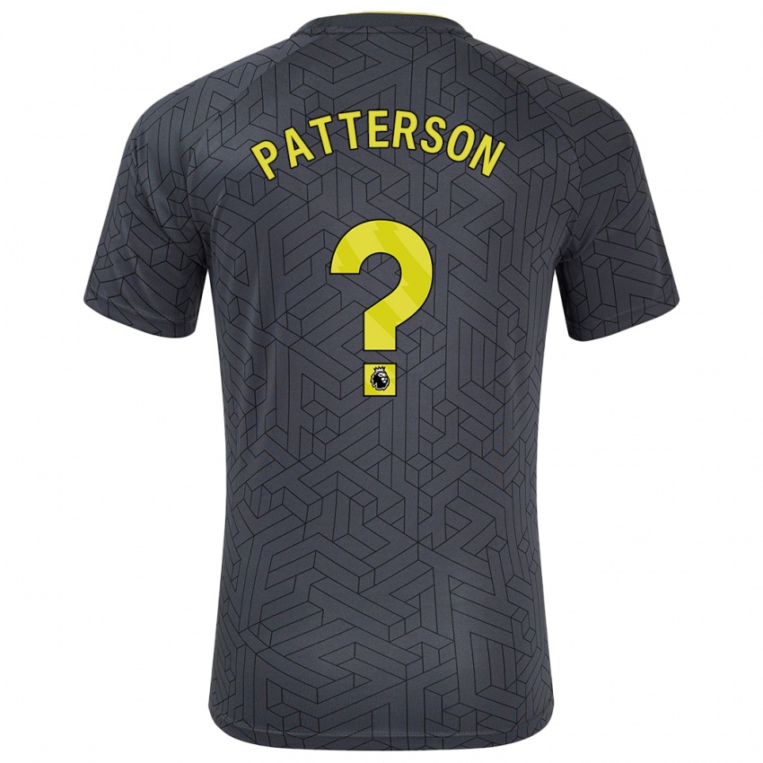 Homem Camisola Jack Patterson #0 Amarelo Preto Alternativa 2024/25 Camisa Brasil