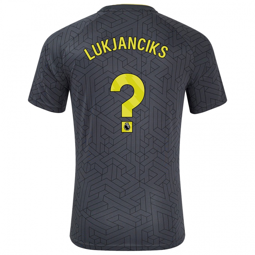 Homem Camisola Douglass Lukjanciks #0 Amarelo Preto Alternativa 2024/25 Camisa Brasil