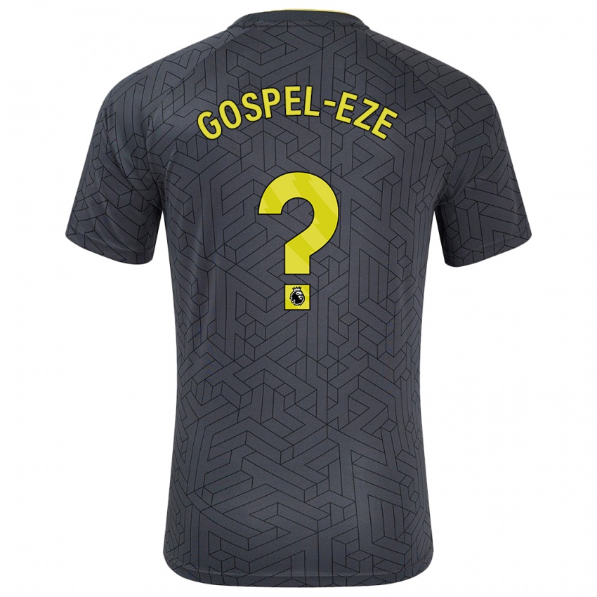 Homem Camisola Goodness Gospel-Eze #0 Amarelo Preto Alternativa 2024/25 Camisa Brasil