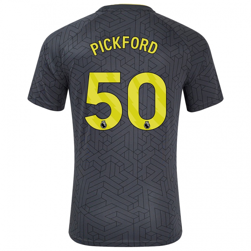 Homem Camisola George Pickford #50 Amarelo Preto Alternativa 2024/25 Camisa Brasil