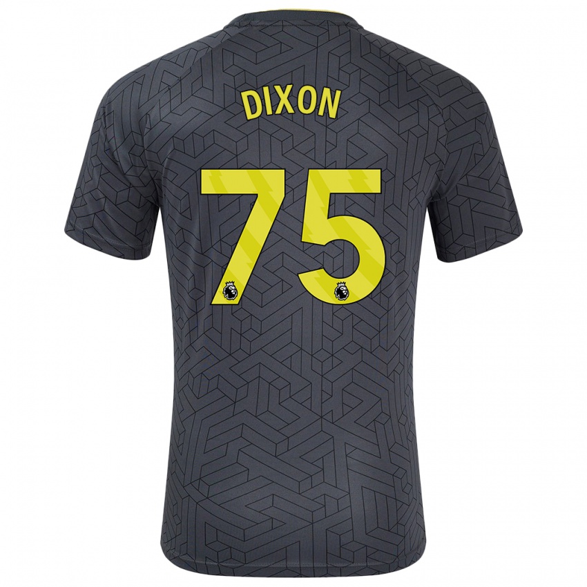 Homem Camisola Roman Dixon #75 Amarelo Preto Alternativa 2024/25 Camisa Brasil