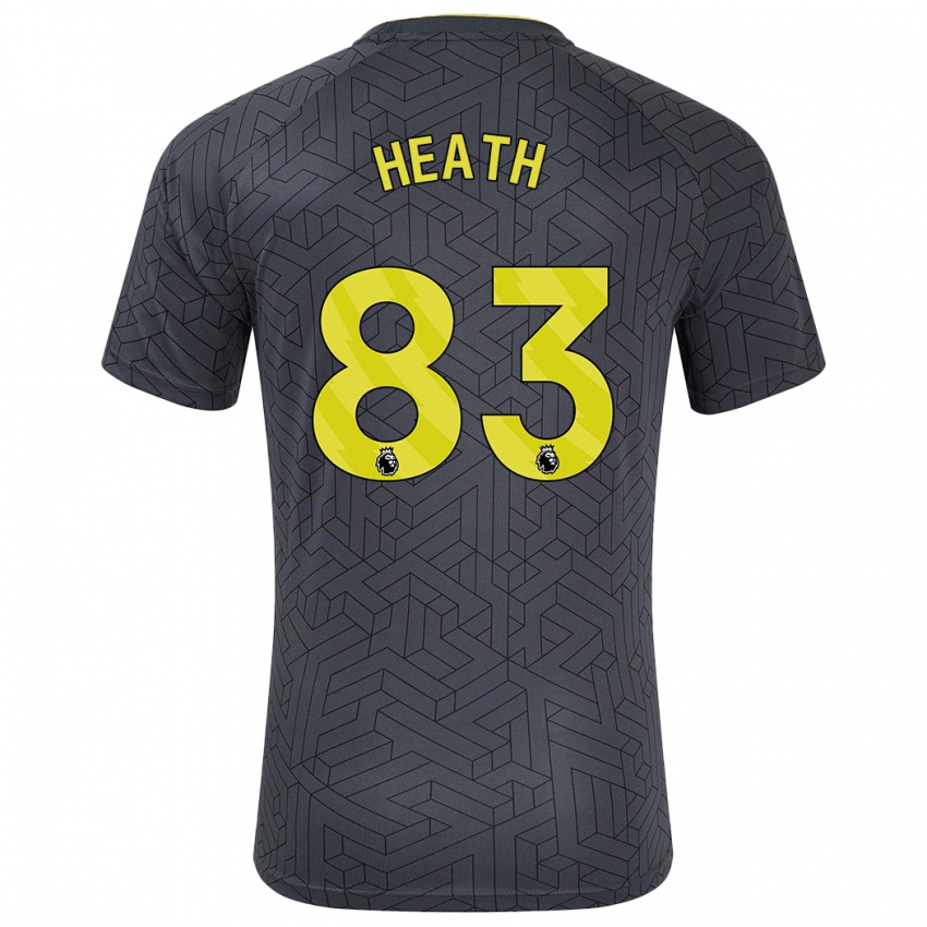 Homem Camisola Isaac Heath #83 Amarelo Preto Alternativa 2024/25 Camisa Brasil