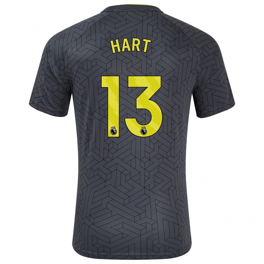 Homem Camisola Libby Hart #13 Amarelo Preto Alternativa 2024/25 Camisa Brasil