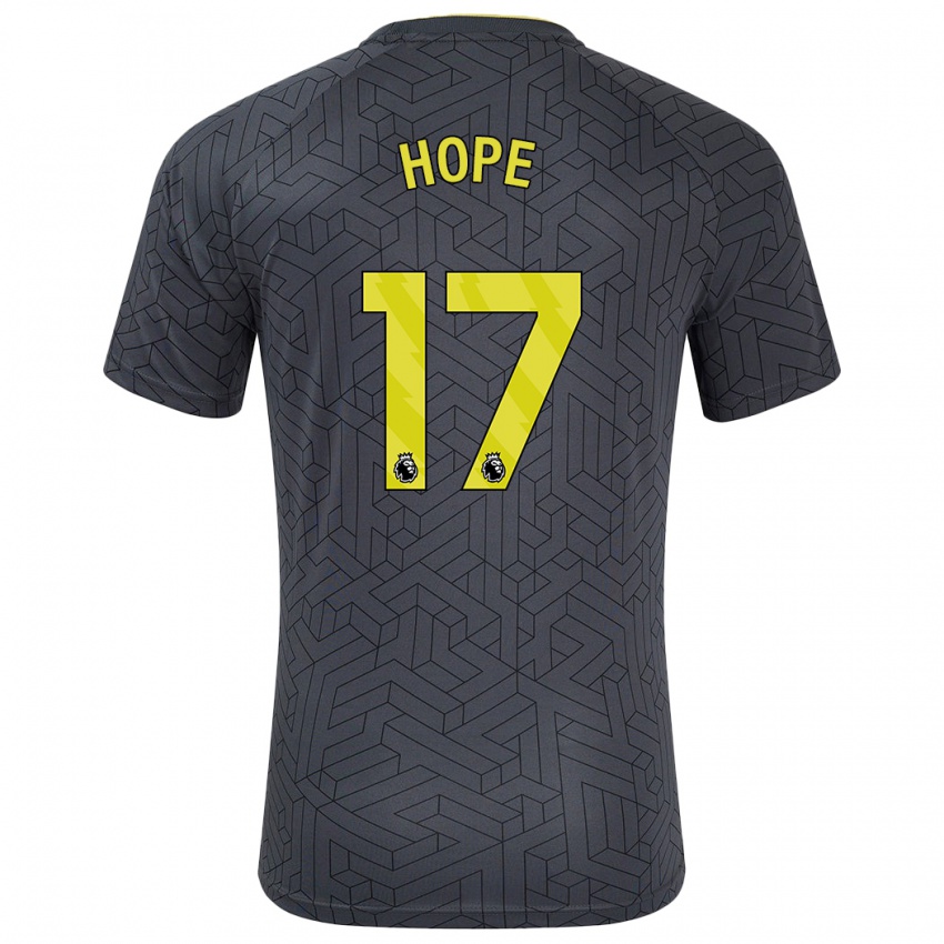 Homem Camisola Lucy Hope #17 Amarelo Preto Alternativa 2024/25 Camisa Brasil