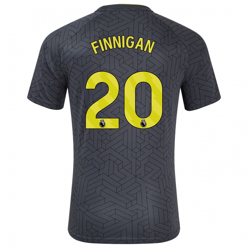 Homem Camisola Megan Finnigan #20 Amarelo Preto Alternativa 2024/25 Camisa Brasil