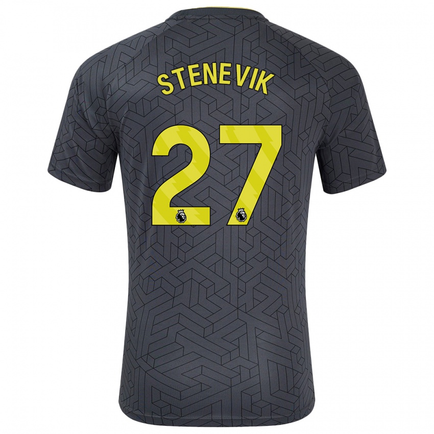 Homem Camisola Elise Stenevik #27 Amarelo Preto Alternativa 2024/25 Camisa Brasil