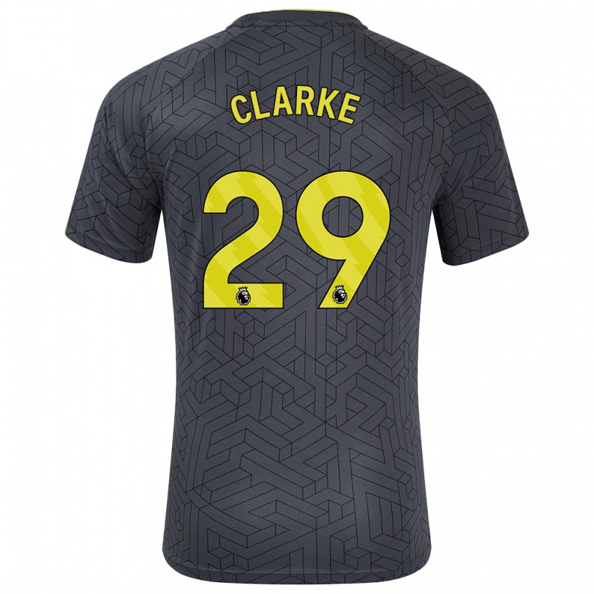 Homem Camisola Abbey Clarke #29 Amarelo Preto Alternativa 2024/25 Camisa Brasil