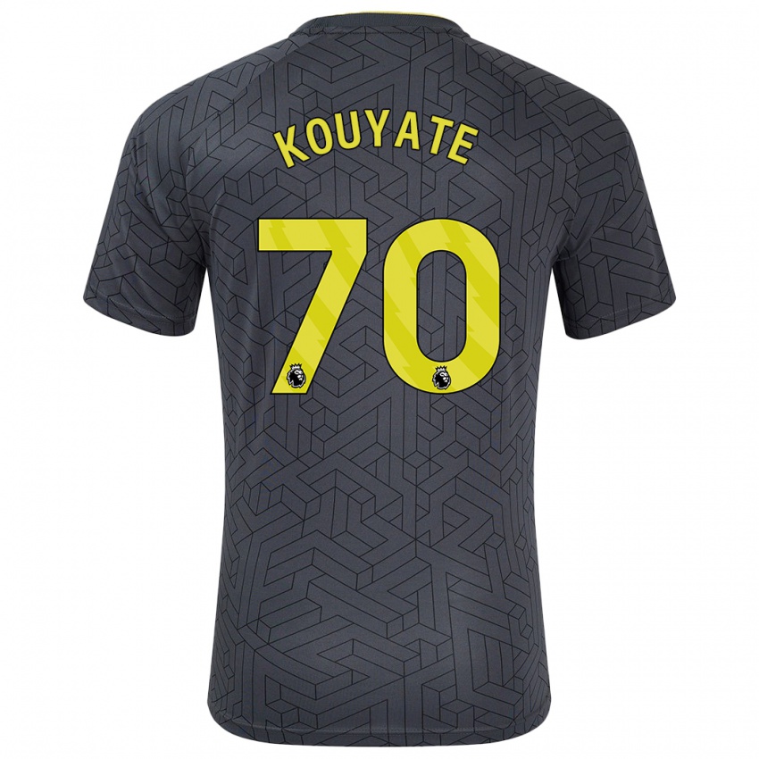 Homem Camisola Katia Kouyate #70 Amarelo Preto Alternativa 2024/25 Camisa Brasil