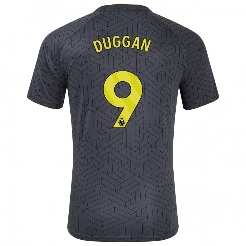 Homem Camisola Toni Duggan #9 Amarelo Preto Alternativa 2024/25 Camisa Brasil