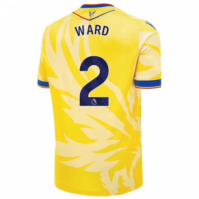 Homem Camisola Joel Ward #2 Amarelo Alternativa 2024/25 Camisa Brasil