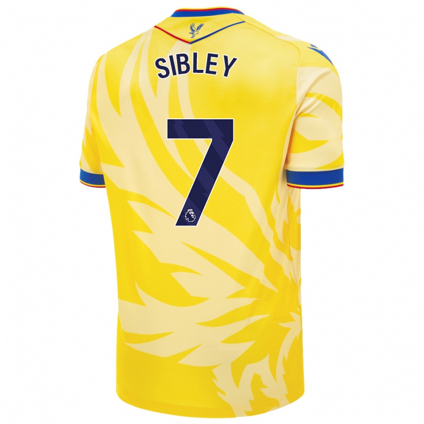 Homem Camisola Isabella Sibley #7 Amarelo Alternativa 2024/25 Camisa Brasil