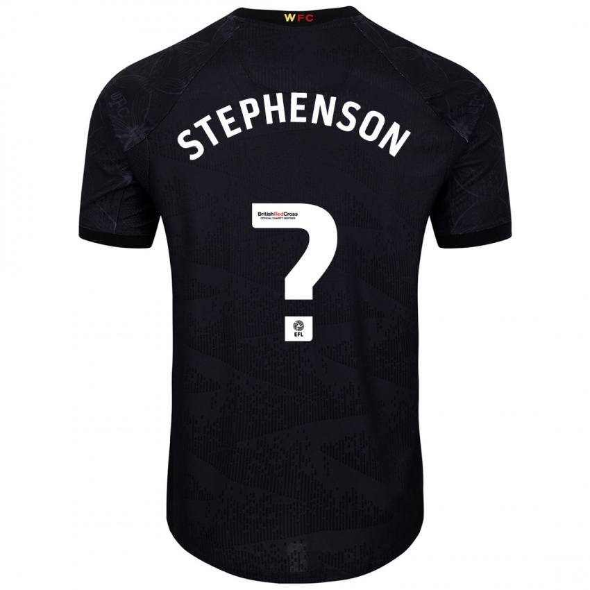 Homem Camisola Ollie Stephenson #0 Preto Branco Alternativa 2024/25 Camisa Brasil