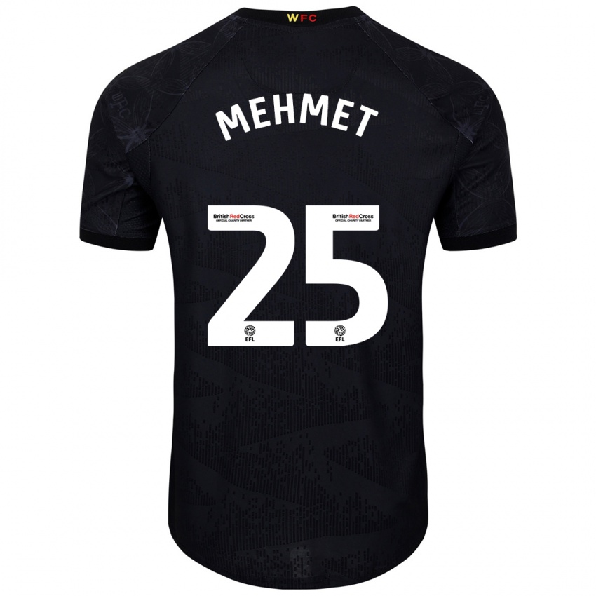 Homem Camisola Melis Mehmet #25 Preto Branco Alternativa 2024/25 Camisa Brasil