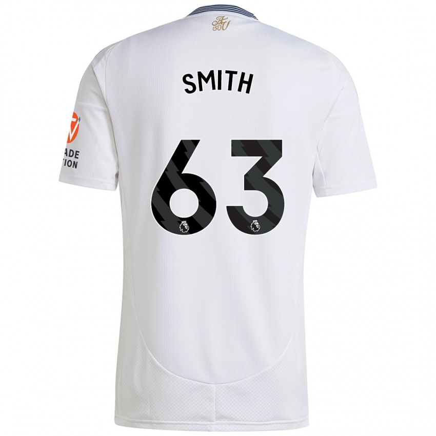 Homem Camisola Kerr Smith #63 Branco Alternativa 2024/25 Camisa Brasil