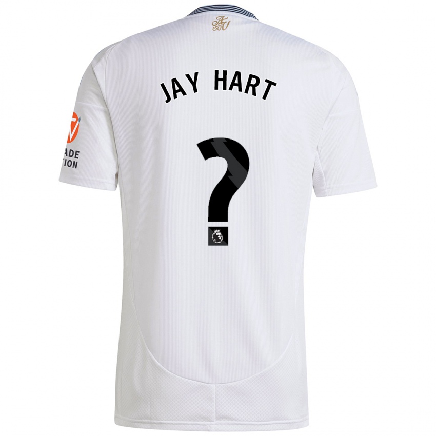 Homem Camisola Taylor-Jay Hart #0 Branco Alternativa 2024/25 Camisa Brasil