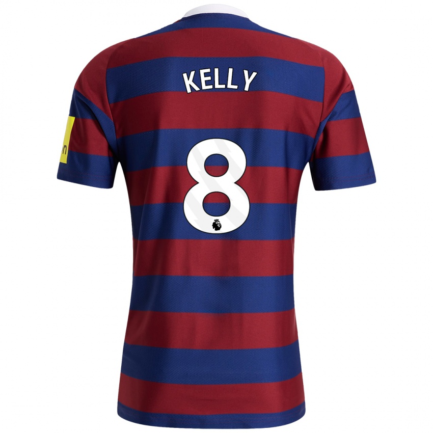 Homem Camisola Emma Kelly #8 Bordeaux Azul Marinho Alternativa 2024/25 Camisa Brasil