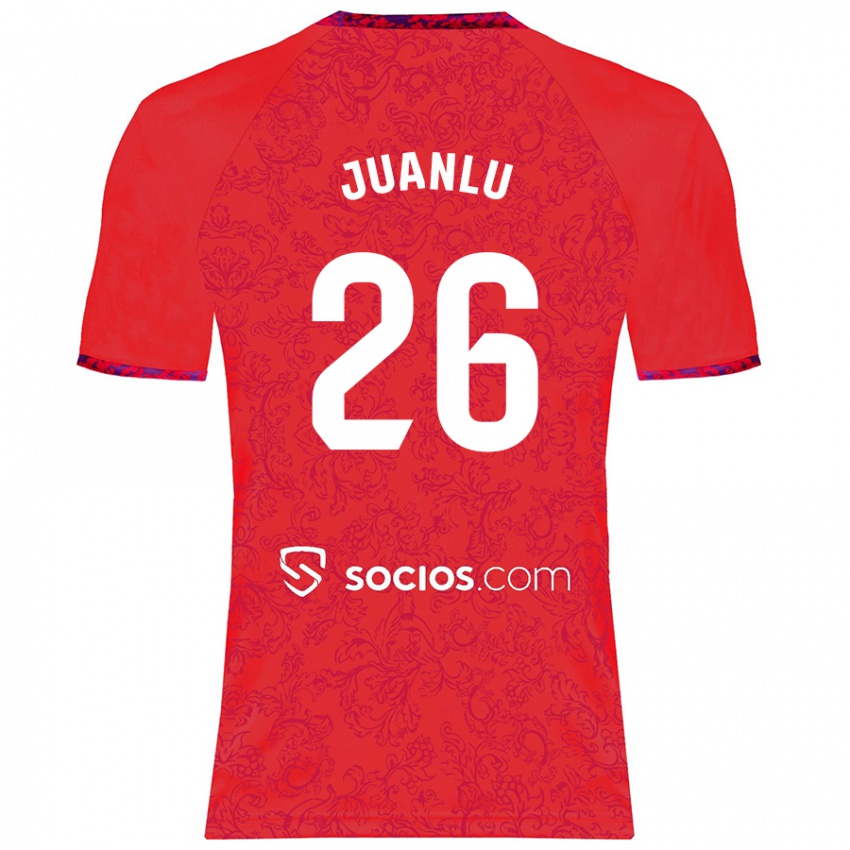 Homem Camisola Juanlu Sánchez #26 Vermelho Alternativa 2024/25 Camisa Brasil