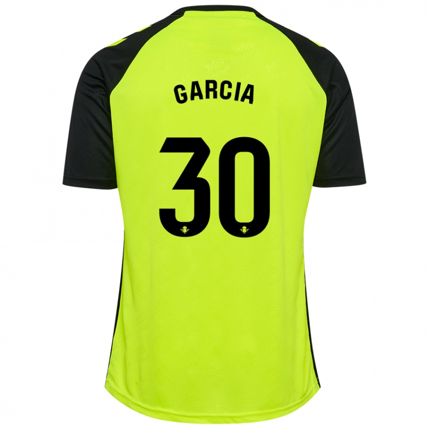 Homem Camisola Germán García #30 Preto Amarelo Fluorescente Alternativa 2024/25 Camisa Brasil