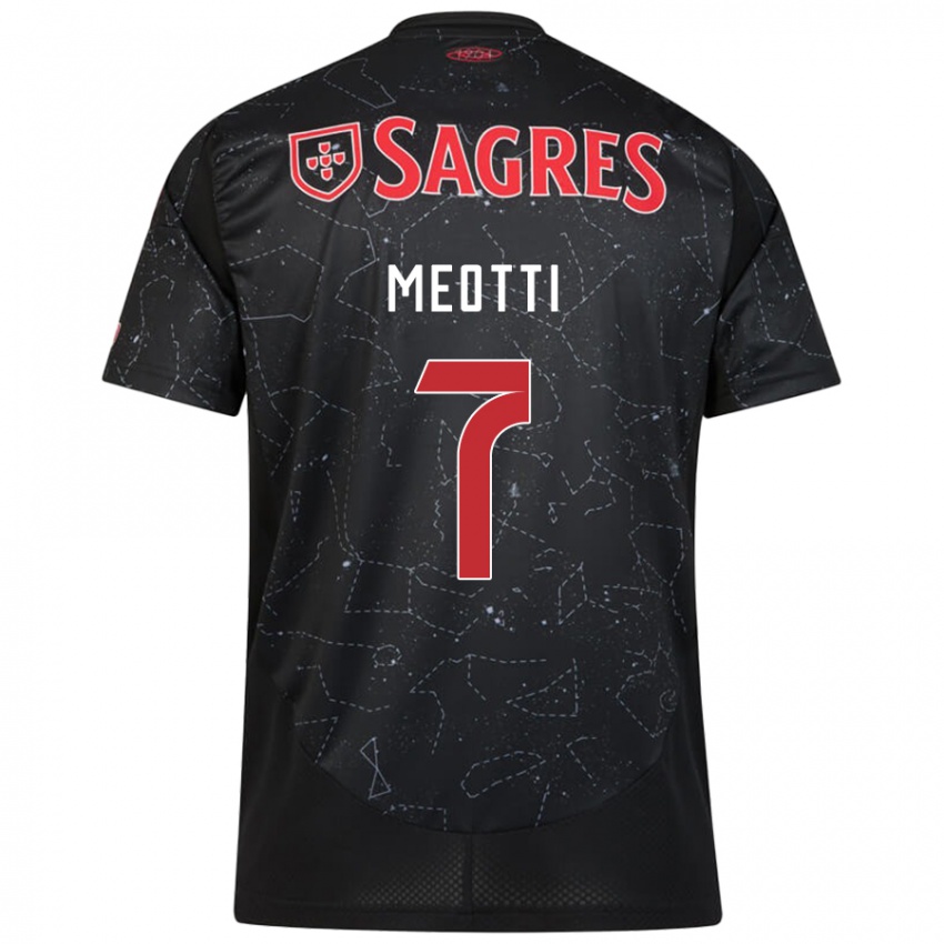 Homem Camisola Carlos Meotti #7 Vermelho Preto Alternativa 2024/25 Camisa Brasil