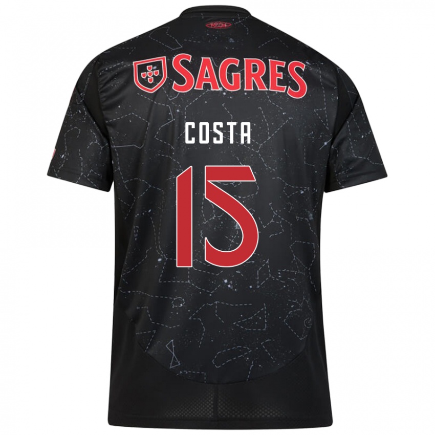 Homem Camisola Carole Costa #15 Vermelho Preto Alternativa 2024/25 Camisa Brasil