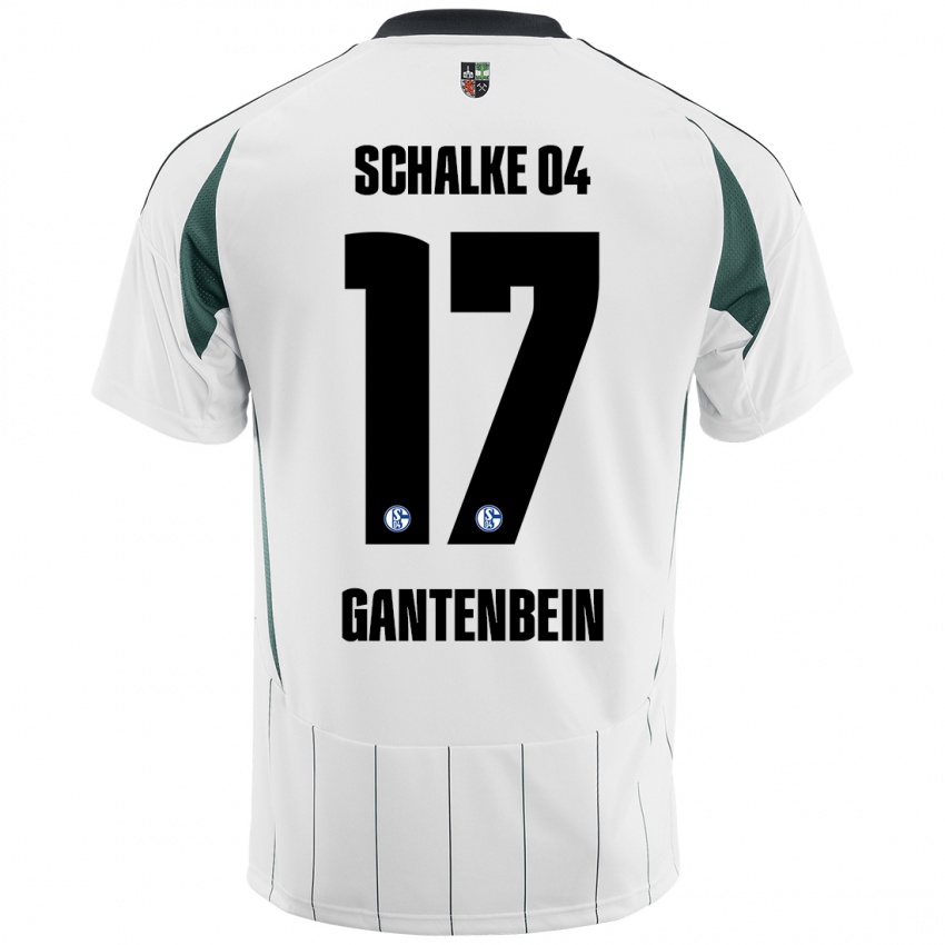 Homem Camisola Adrian Gantenbein #17 Verde Branco Alternativa 2024/25 Camisa Brasil