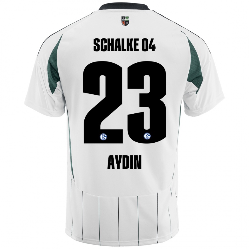 Homem Camisola Mehmet Aydın #23 Verde Branco Alternativa 2024/25 Camisa Brasil