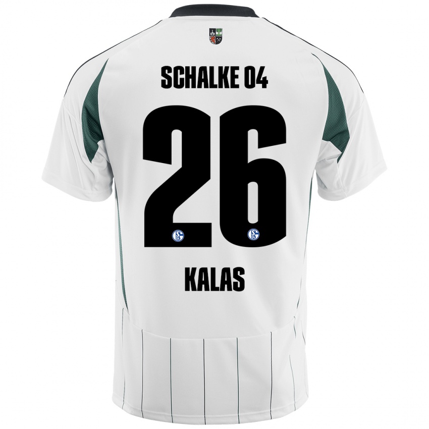 Homem Camisola Tomas Kalas #26 Verde Branco Alternativa 2024/25 Camisa Brasil