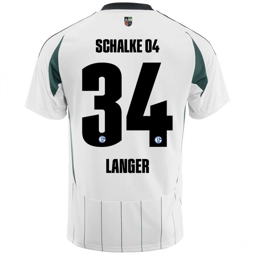 Homem Camisola Michael Langer #34 Verde Branco Alternativa 2024/25 Camisa Brasil