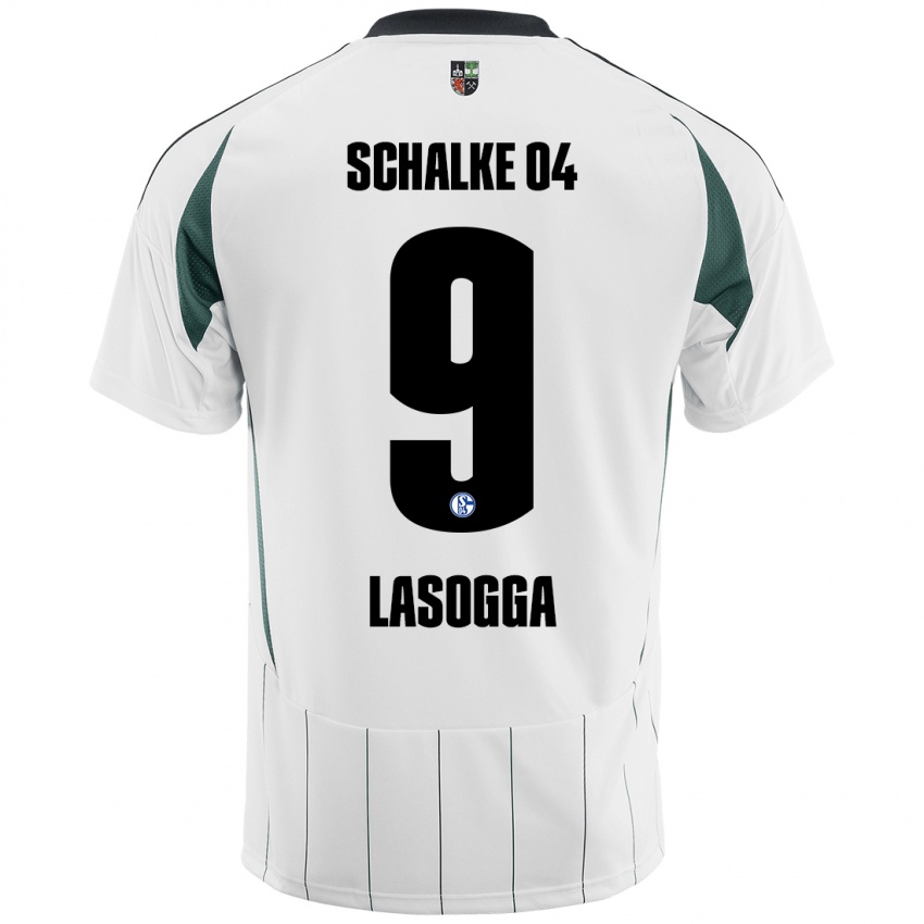 Homem Camisola Pierre-Michel Lasogga #9 Verde Branco Alternativa 2024/25 Camisa Brasil