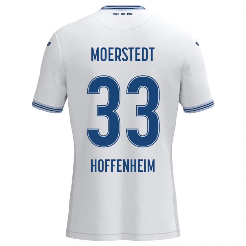 Homem Camisola Max Moerstedt #33 Azul Branco Alternativa 2024/25 Camisa Brasil