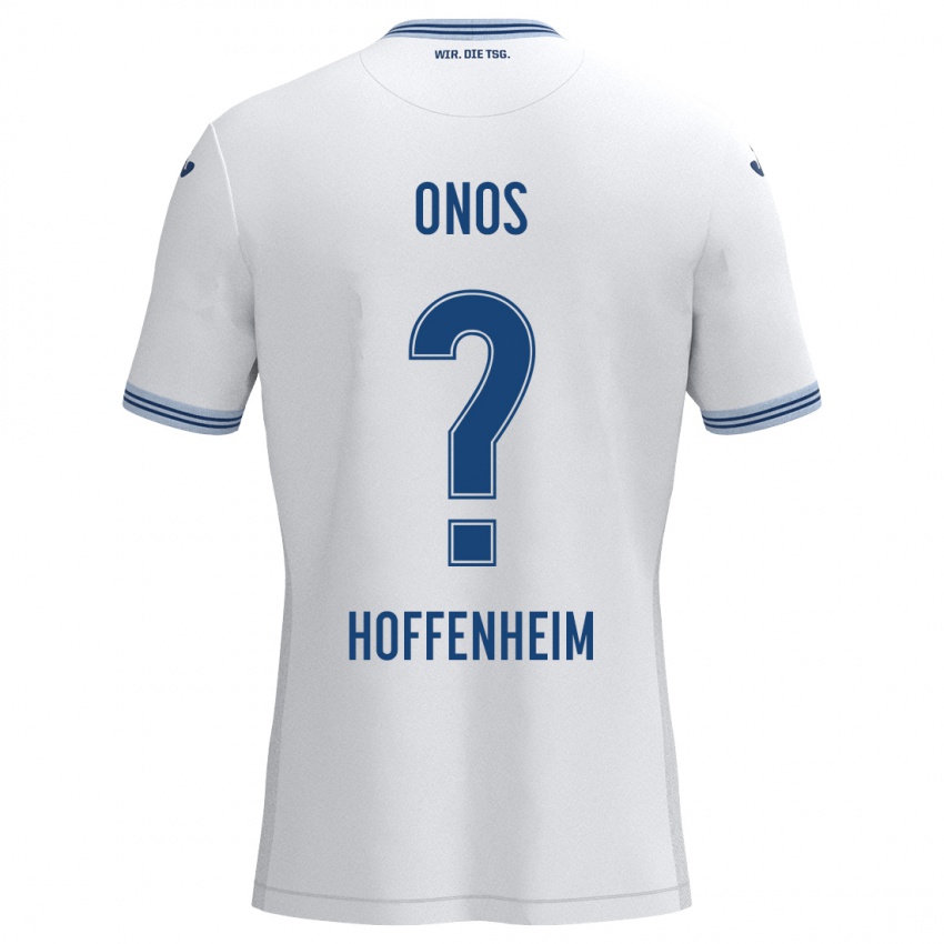 Homem Camisola Melvin Onos #0 Azul Branco Alternativa 2024/25 Camisa Brasil