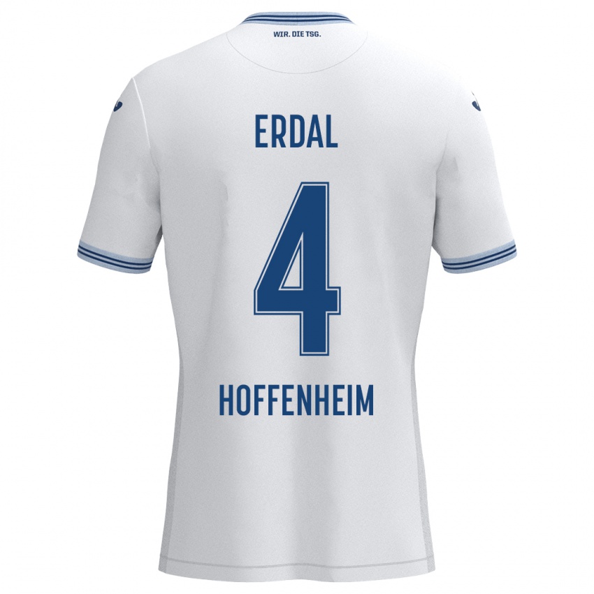 Homem Camisola İzzet Erdal #4 Azul Branco Alternativa 2024/25 Camisa Brasil