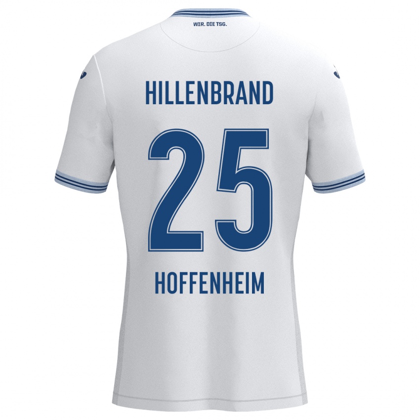 Homem Camisola Jack Hillenbrand #25 Azul Branco Alternativa 2024/25 Camisa Brasil