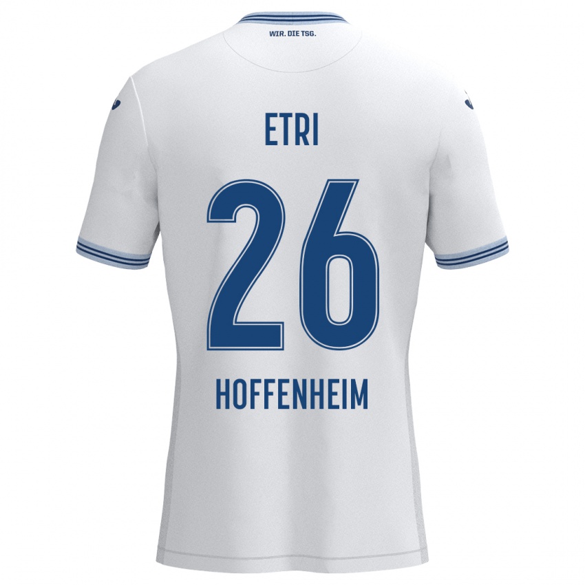 Homem Camisola Ahmed Etri #26 Azul Branco Alternativa 2024/25 Camisa Brasil